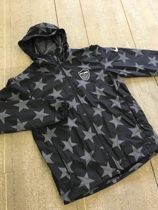 【レア】F.C.R.B スター総柄ウォームアップジャケット
