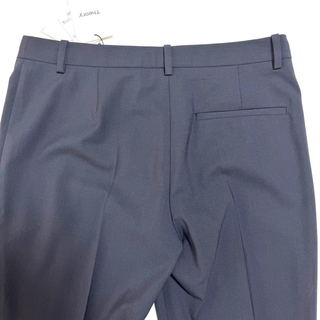 新品タグ付き♡セオリー　ネイビー シングル　パンツ　スーツ　セット　4