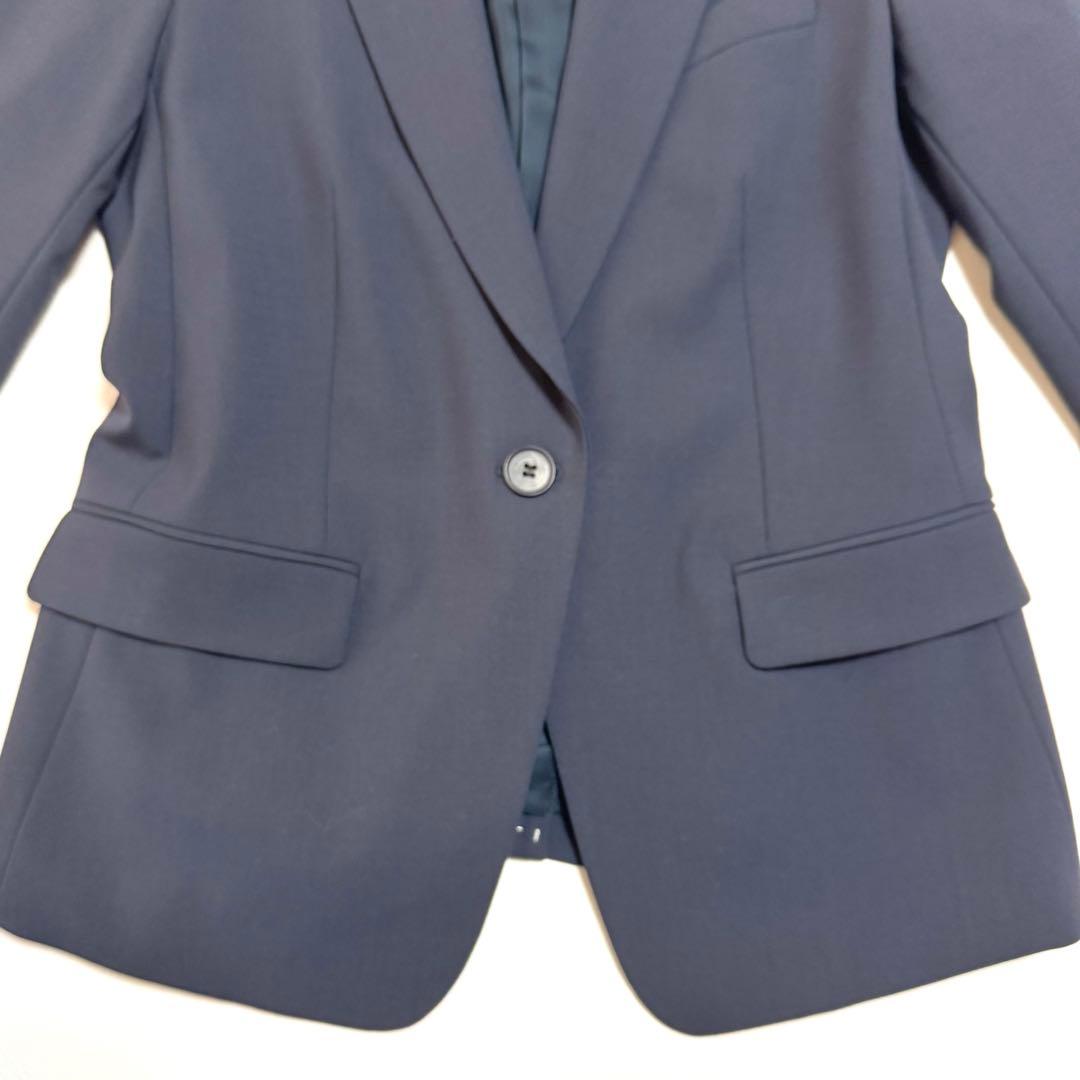 新品タグ付き♡セオリー　ネイビー シングル　パンツ　スーツ　セット　4