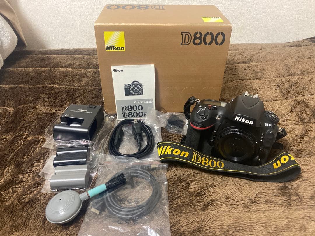 【美品】Nikon ニコン　一眼レフカメラ D800 ボディー　箱付き