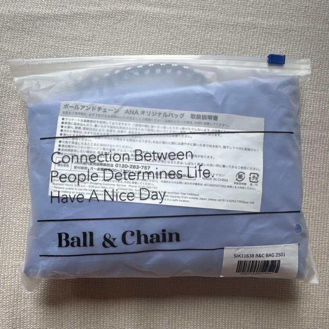 ball&chainforanaオリジナルエコバッグ