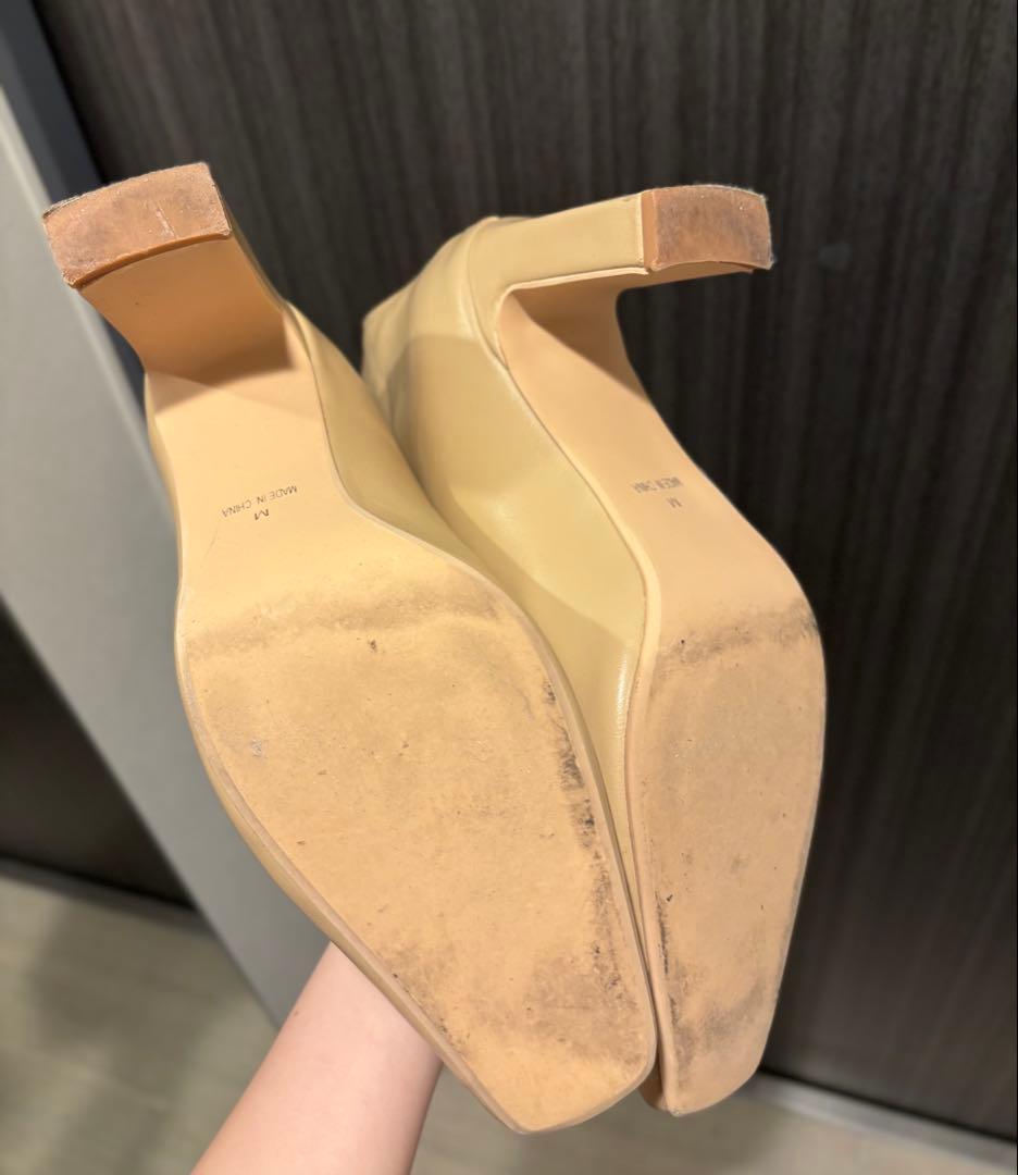 polaura ロングブーツ　ベージュ　Mサイズ