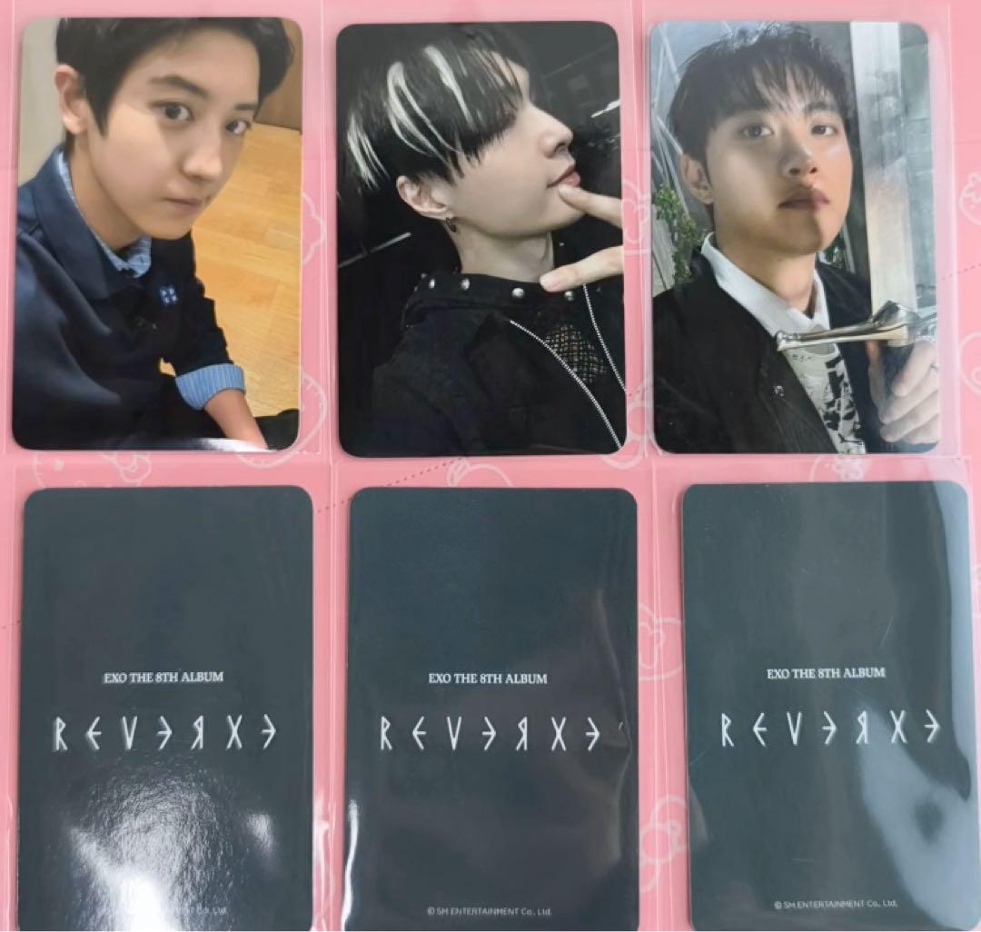EXO REVERXE soundwave 特典　トレカ　6枚セット