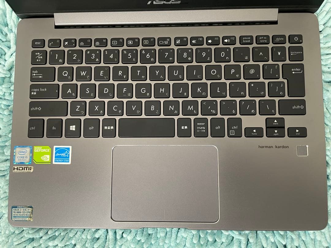 ASUS ZenBook UX331UN – GPU MX150 (2GB)