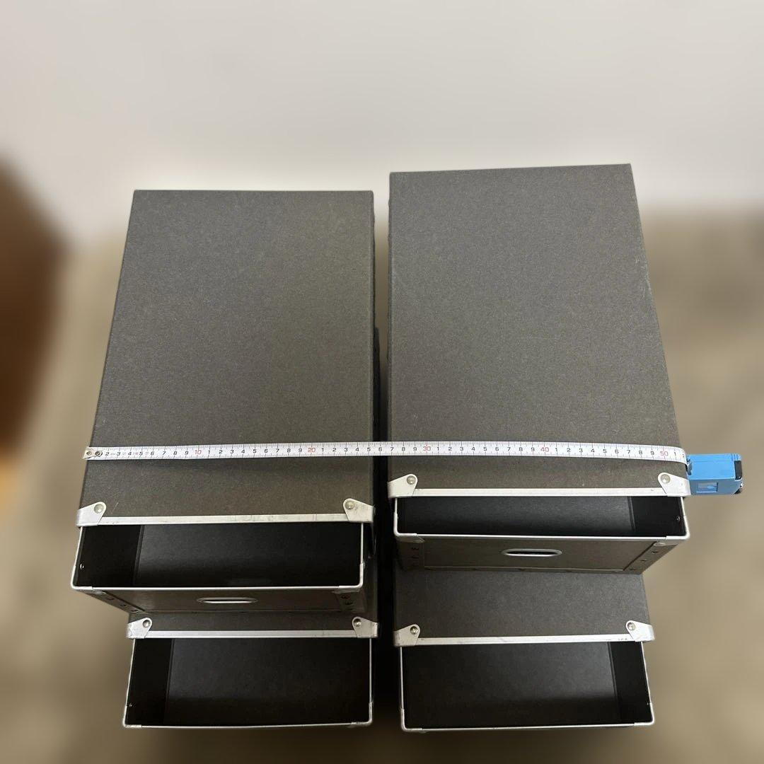 ルク 無印良品　硬質パルプボックス　廃盤　レア 4個セット　送料込み