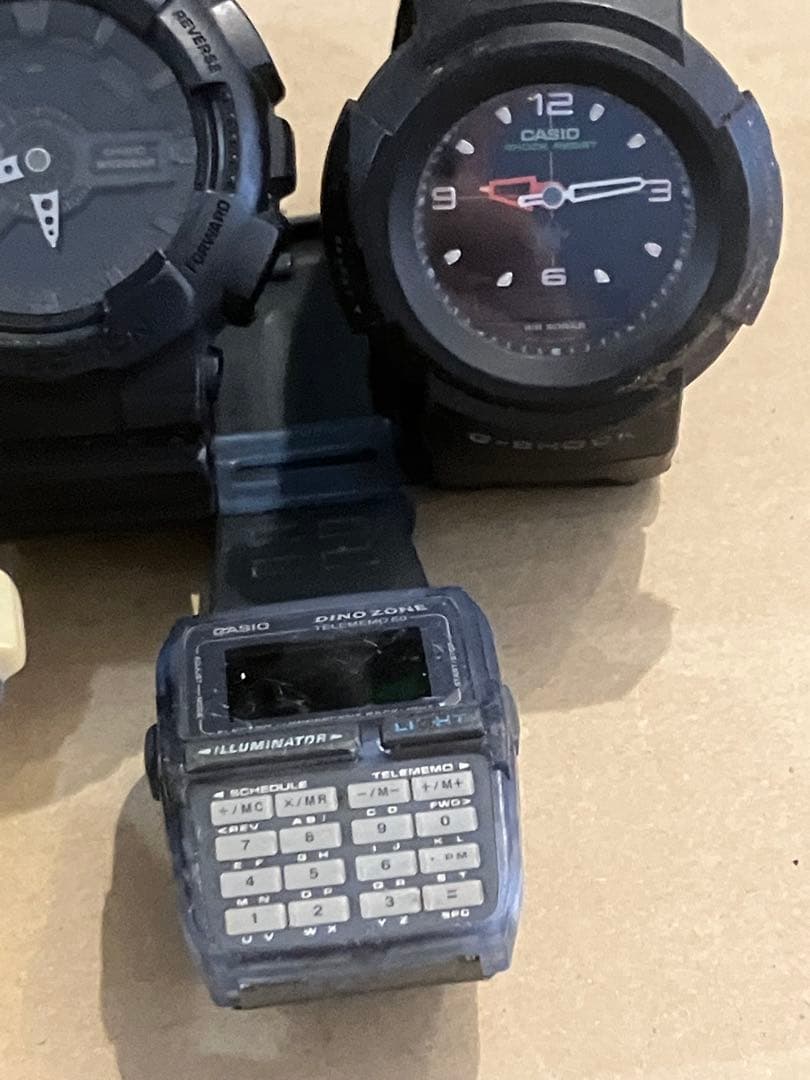 D*a様 G-SHOCKとCASIOのデジタル腕時計セット