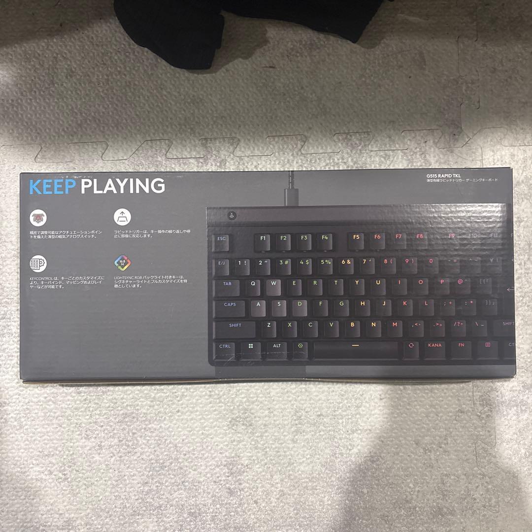 Logitech G515 RAPID TKL キーボード本体