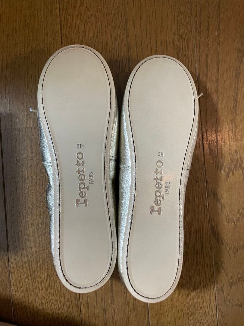 Repetto バレエシューズ ゴールド38 新品未使用
