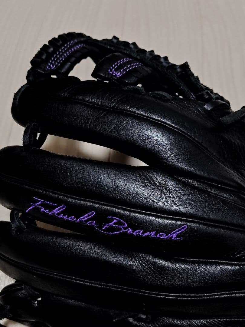 【超美品】久保田スラッガー 軟式 NRA型 福岡支店別注 黒×紫