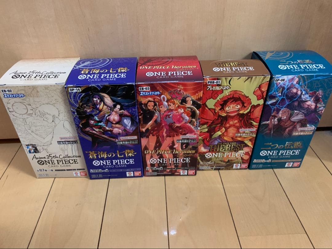 新品 未開封 ワンピースカード ヒロインズエディションBOX まとめ売り
