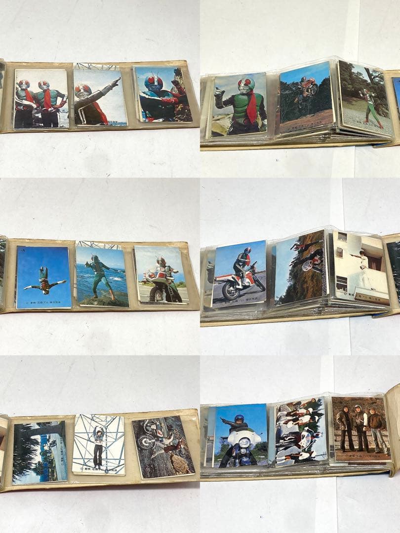 M*.様 合計約223枚 仮面ライダーカード ロボコンカード アルバム4冊セット