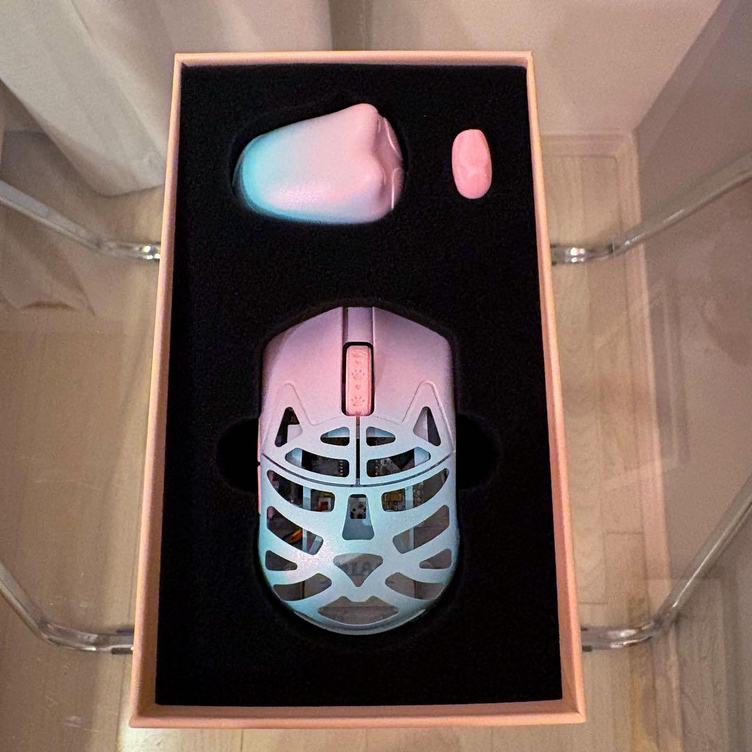 マウス・トラックボール wlmouse beast Miao Blue&Pink
