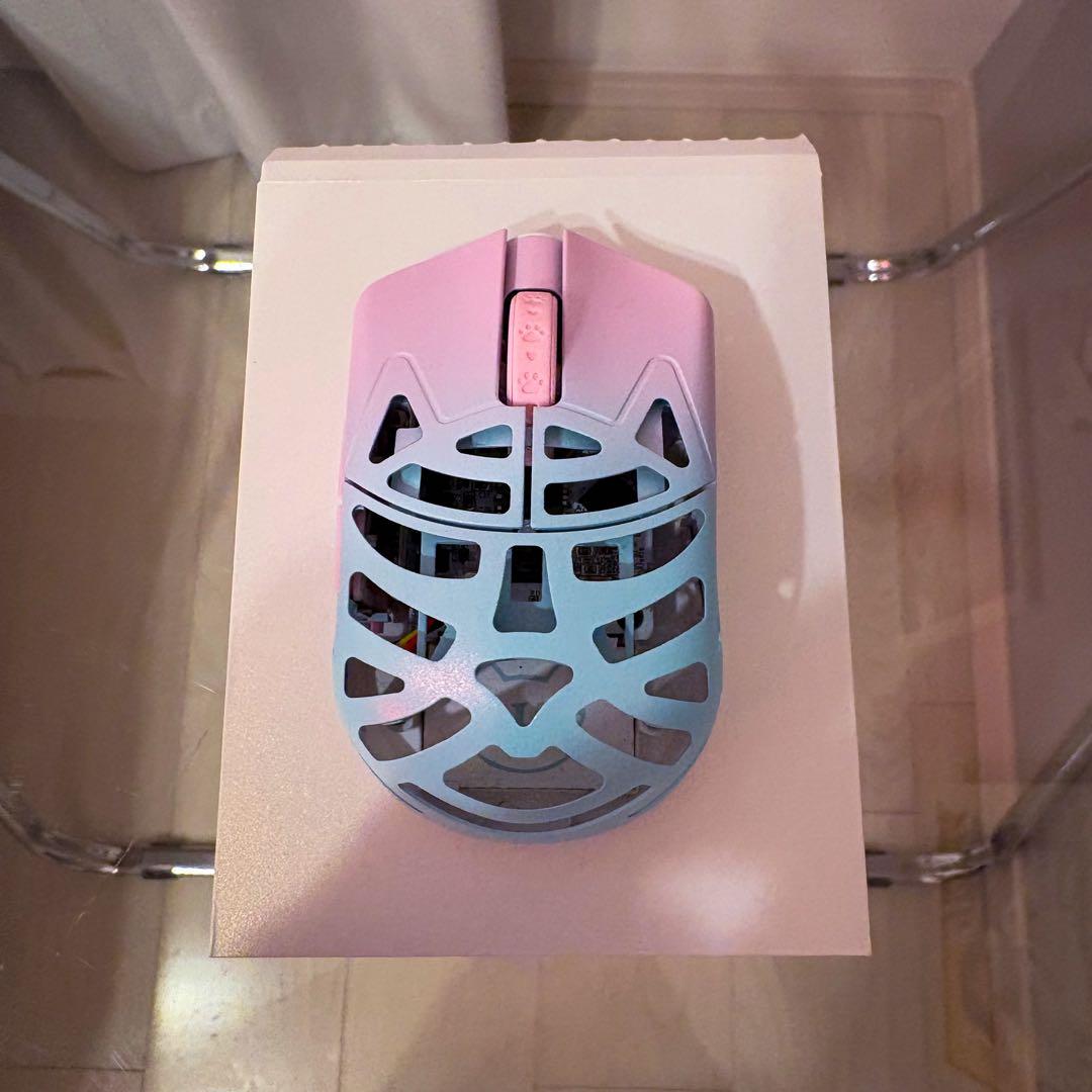 マウス・トラックボール wlmouse beast Miao Blue&Pink