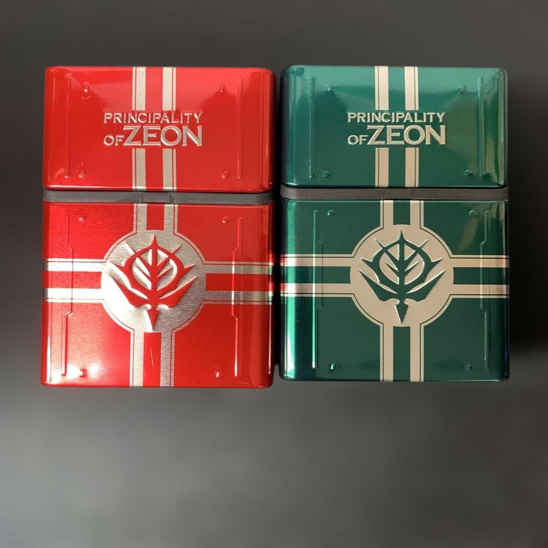 ガンダムウォーオフィシャルカンデッキケース　ジオンシリーズ　コンプリート