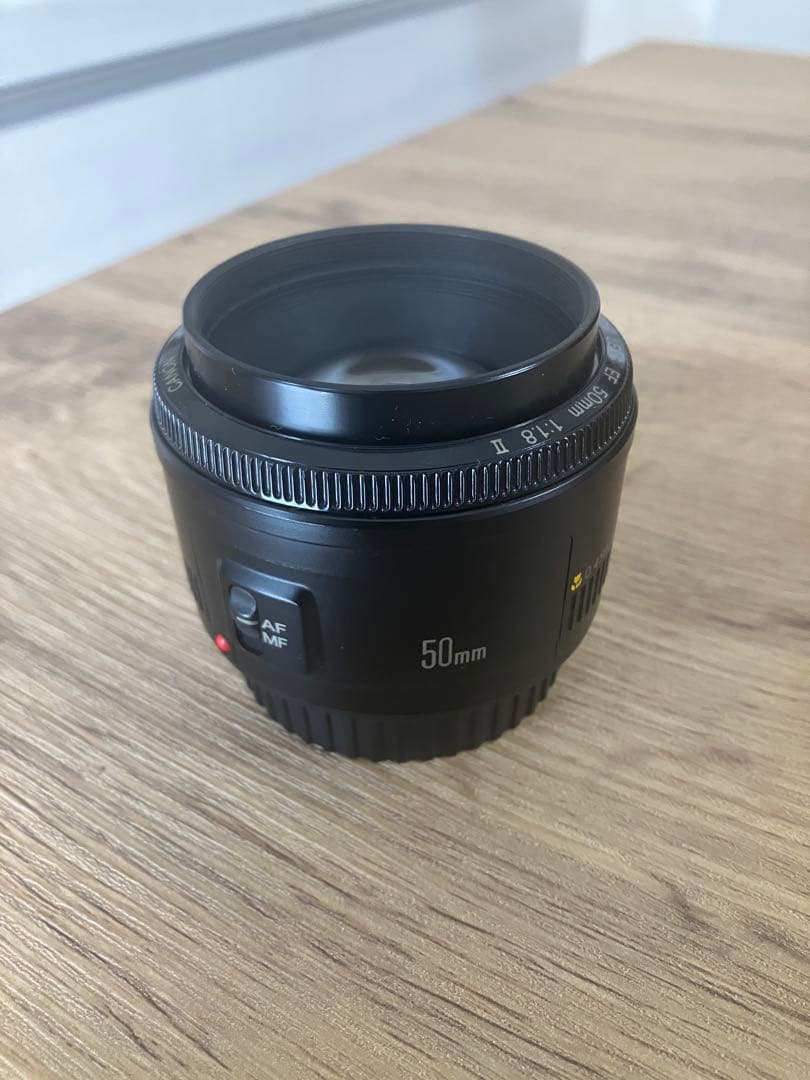 レンズ(ズーム) canon EF 50mm f1.8 ii