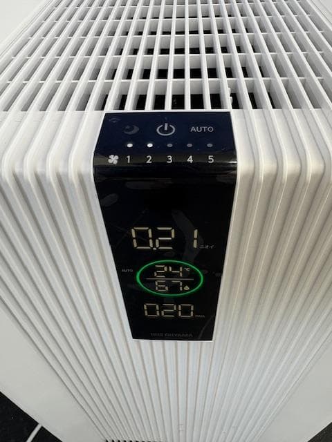 大型空気清浄機 60畳 ホワイト IAP-A130HTH-W アイリスオーヤマ