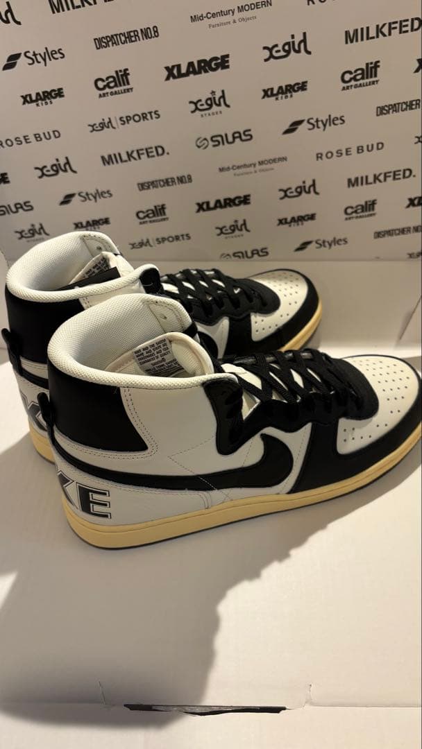 靴 Nike Terminator High \"Black and Phantom\"