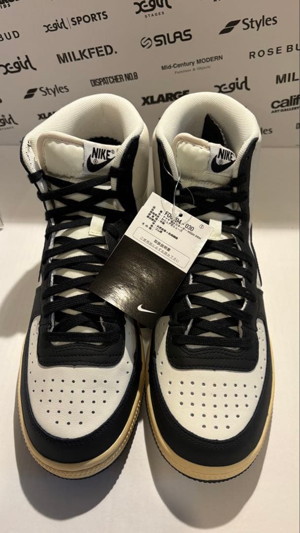 靴 Nike Terminator High \"Black and Phantom\"