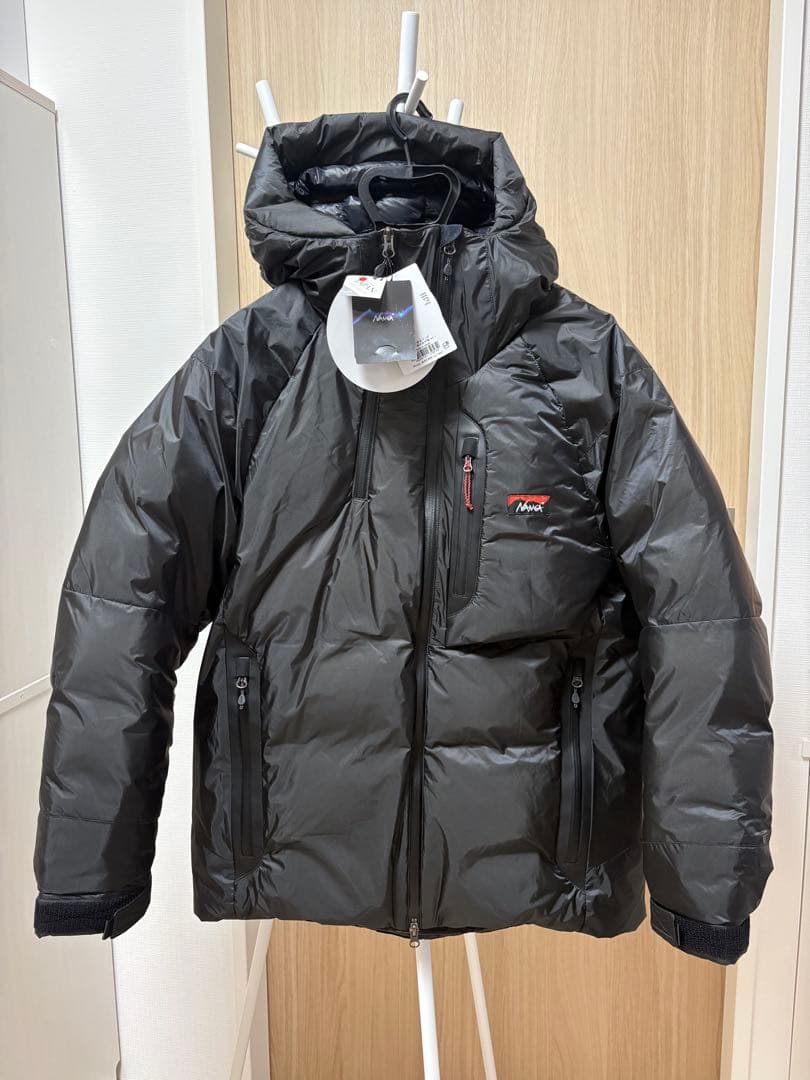 新品同様 ナンガ オーロラテックスライトダウン ミカミ Mサイズ ブラック