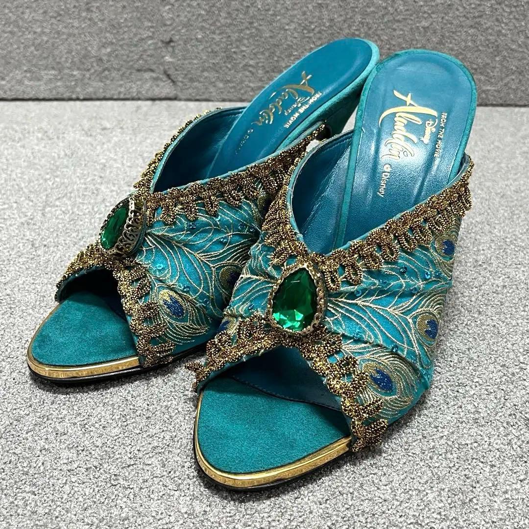 靴 DIANA x Disney Aladdin Jasmine Mules