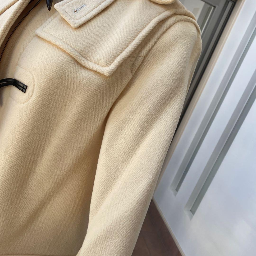 バーバリー　レディスダッフルコート フード付き