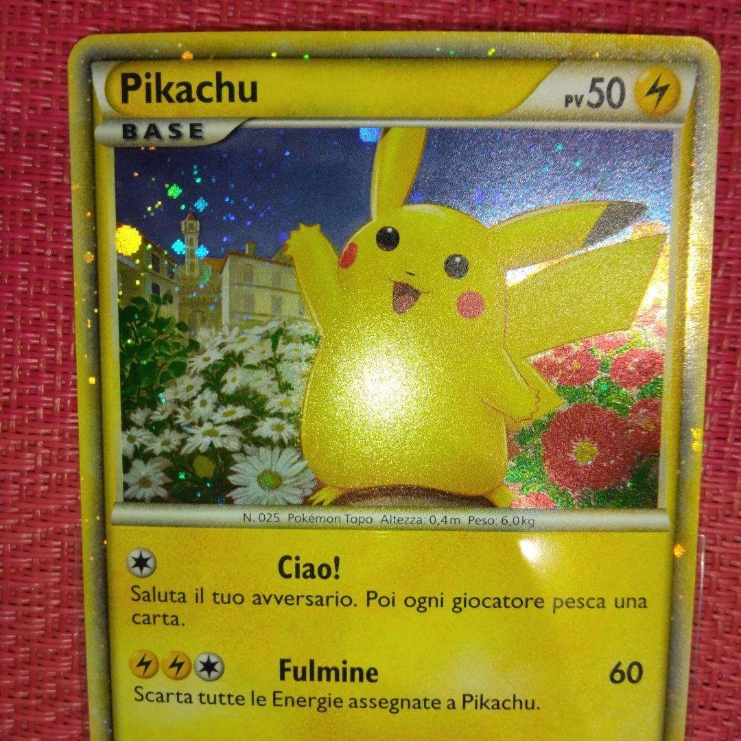 ピカチュウ プロモ ワールド イタリア ピカチュウワールド 希少