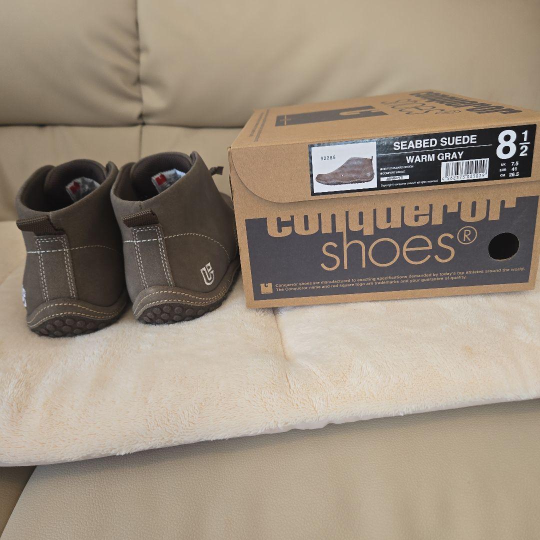 【美品】conqueror SeaBed Suede 8 1/2