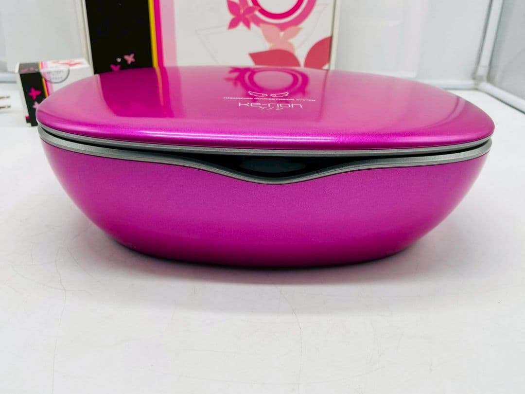 (sk/9.20/10)ケノン 脱毛器 ピンク 本体と付属品