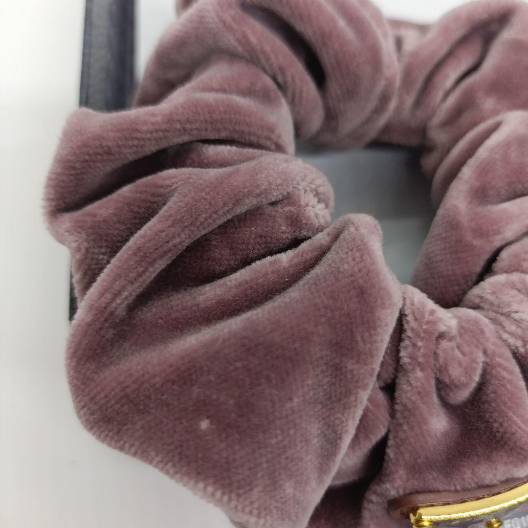 PRADA ベルベットシュシュ パープル