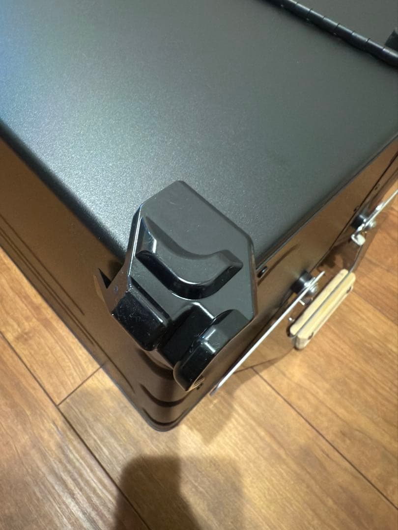 【新品・未使用】スノーピーク シェルフコンテナ50ブラック【限定品】