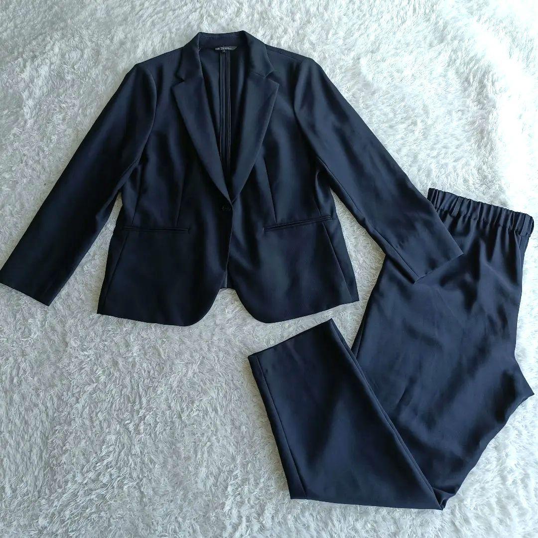 ✨️美品✨️ 23区 大きいサイズ 洗えるスーツ ネイビー 46　ストレッチ