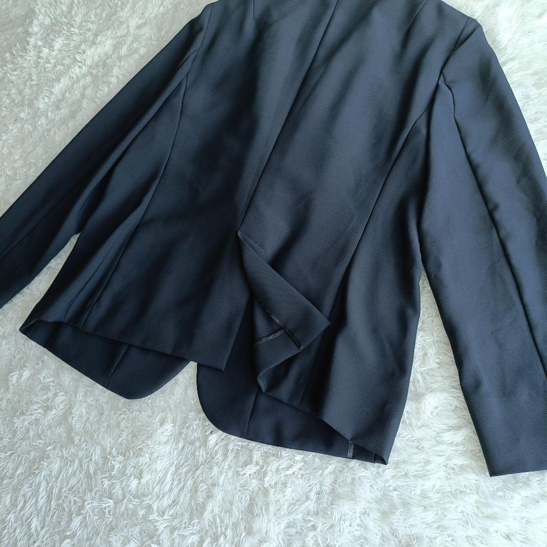 ✨️美品✨️ 23区 大きいサイズ 洗えるスーツ ネイビー 46　ストレッチ