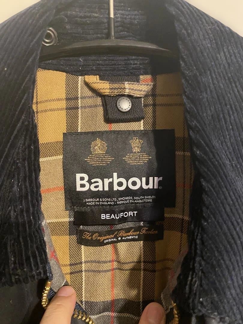 極美品★Barbour BEAUFORT ビューフォートオイルドジャケット42