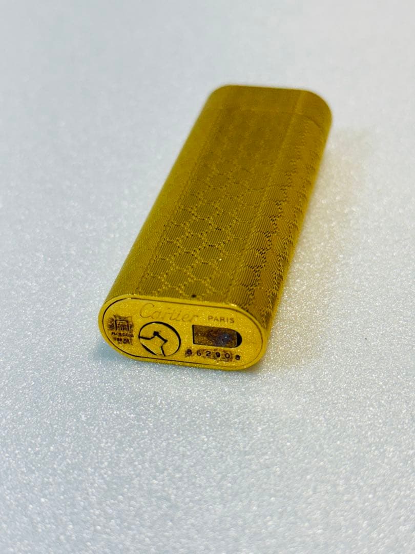 カルチェガスライター　ゴールド