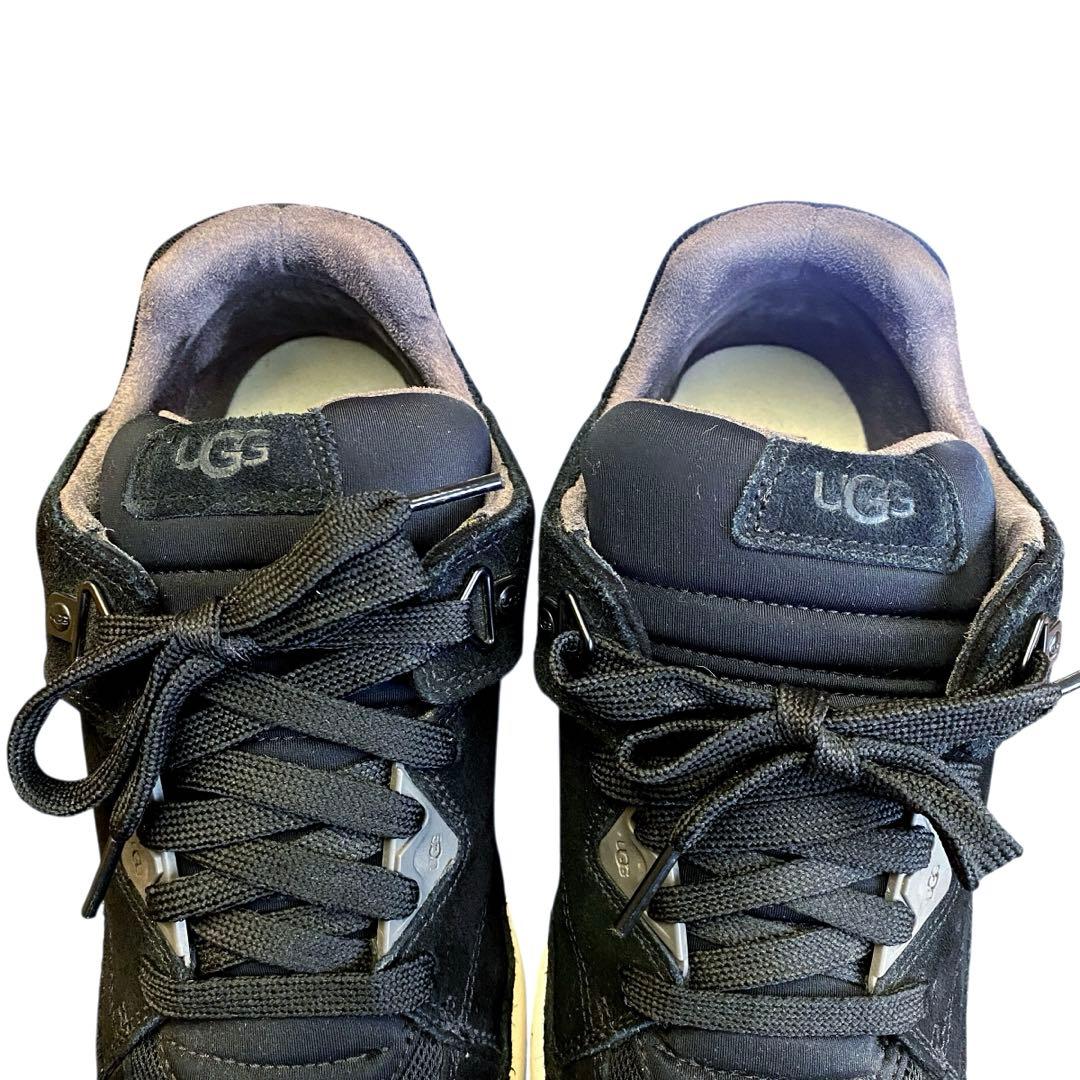 UGG アグ　27cm ゴールデンクッシュ 厚底 スニーカー ブラック 黒 美品