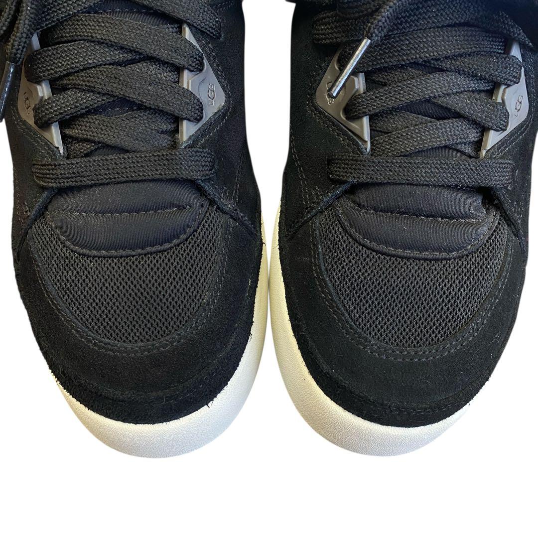 UGG アグ　27cm ゴールデンクッシュ 厚底 スニーカー ブラック 黒 美品