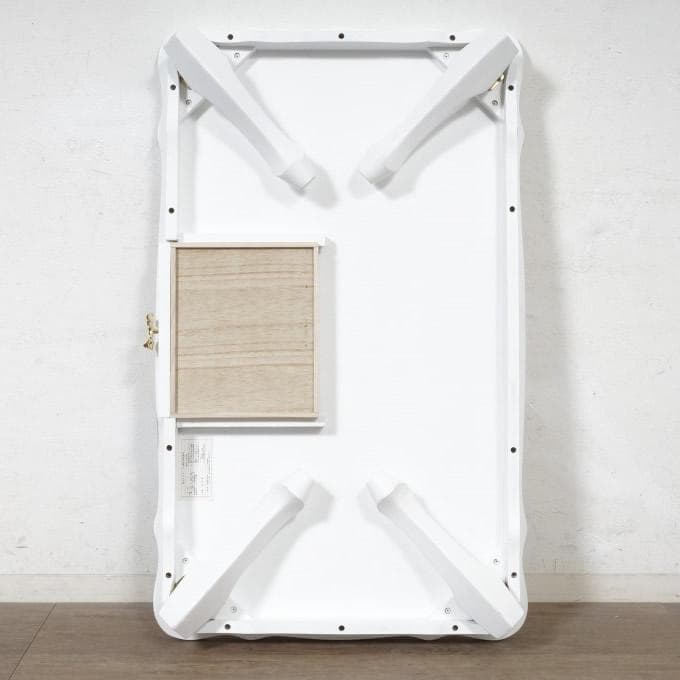 フォロー割【新品】ロマンティック　猫足 折れ脚テーブル　リボン　ガーリー