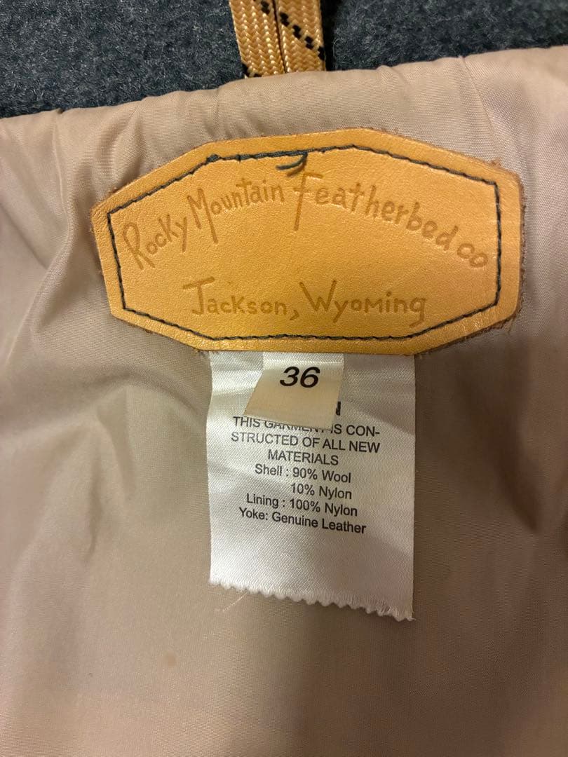 a*a様 【別注品】ロッキーマウンテンフェザーベッド マウンテンパーカー 36