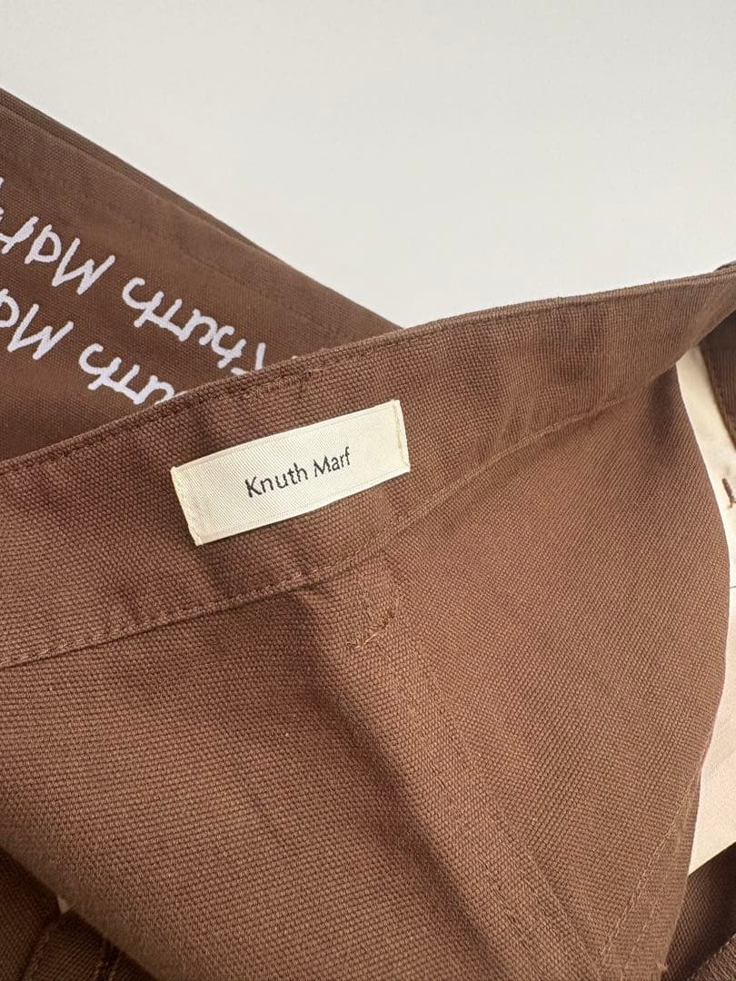 パンツ Knuth Marf high waist tattoo pants