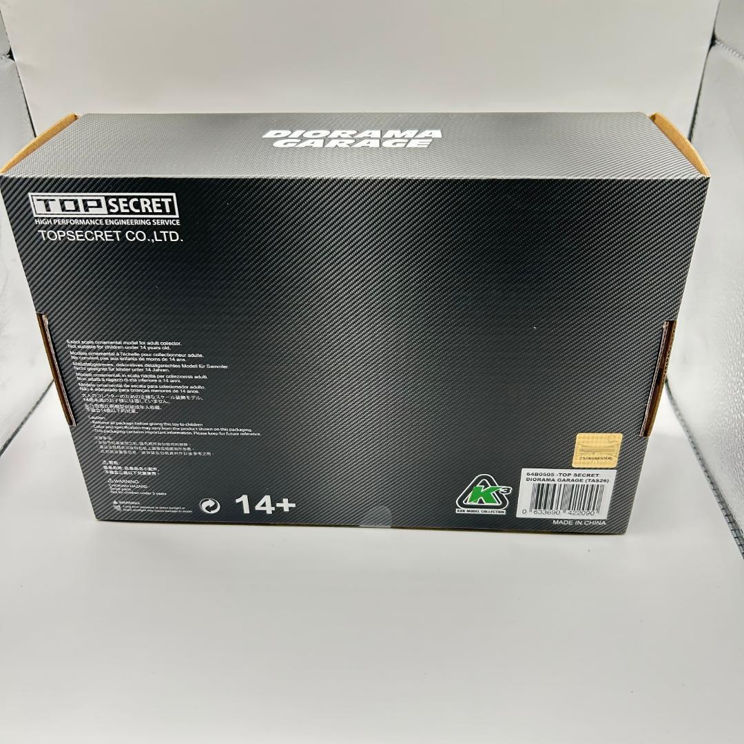 新品TOPSECRET ガレージジオラマ　東京オートサロン2026
