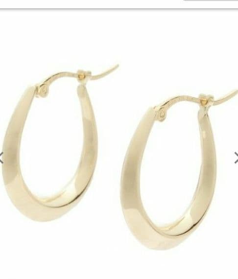 ココシュニック トライアングルフォーム 馬蹄モチーフピアス　片耳のみ　ゴールド