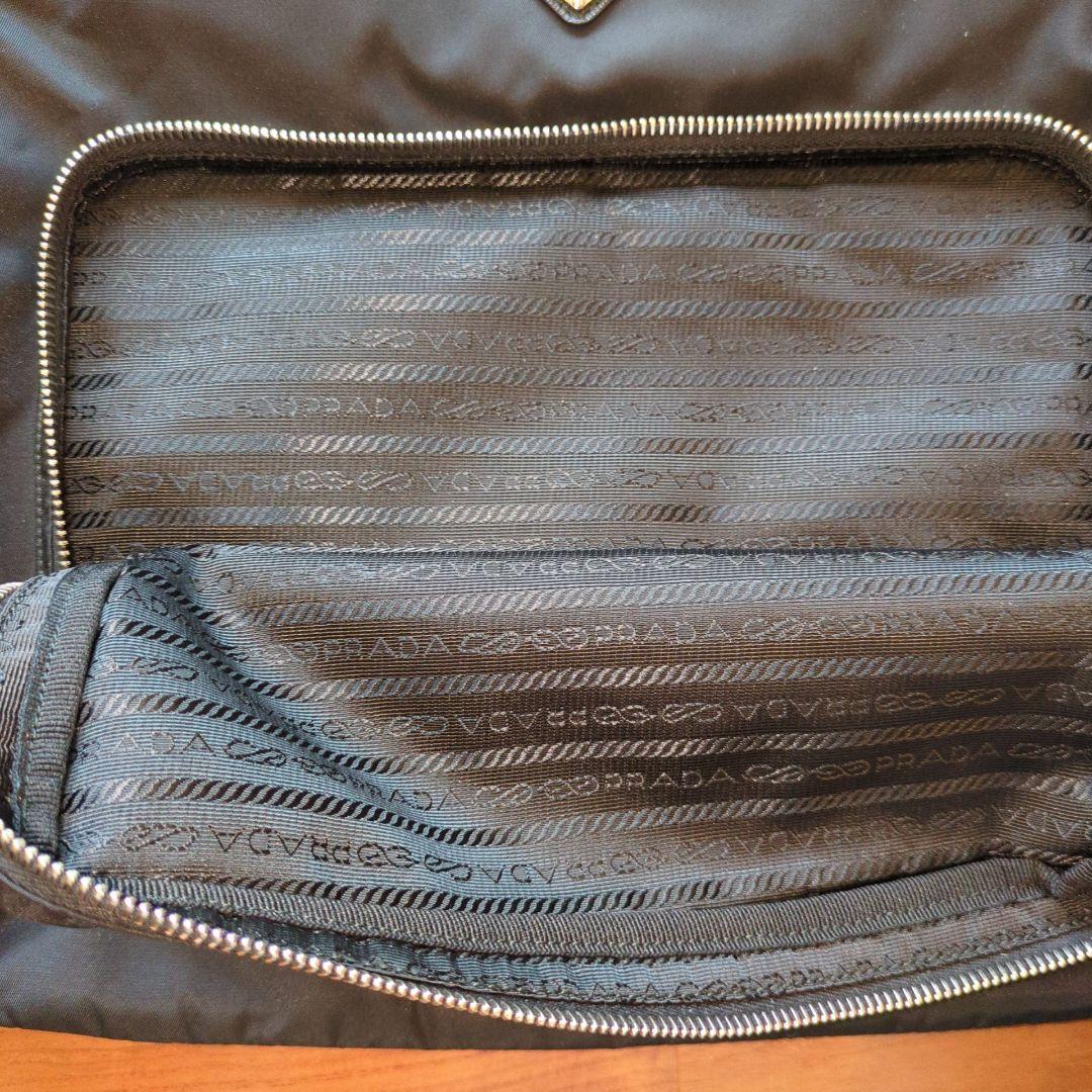 完品 美品◆PRADA　ベビーバッグ　マザー　2way ナイロン ショルダー