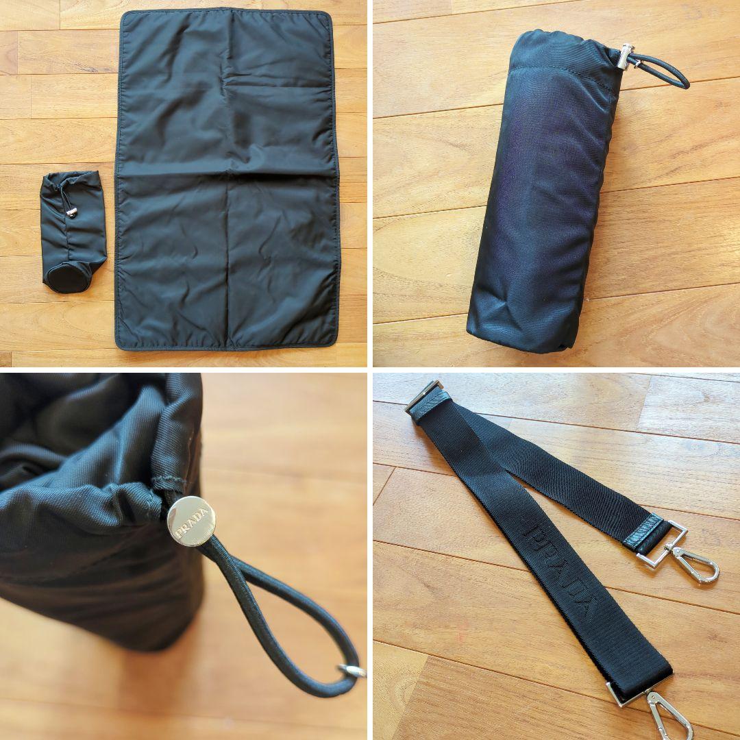 完品 美品◆PRADA　ベビーバッグ　マザー　2way ナイロン ショルダー