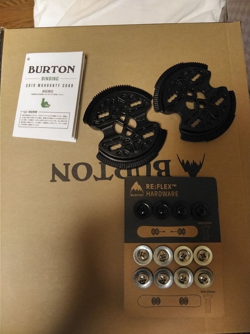 Burton Cartel ビンディング Mサイズ　Re：Flex ブラック