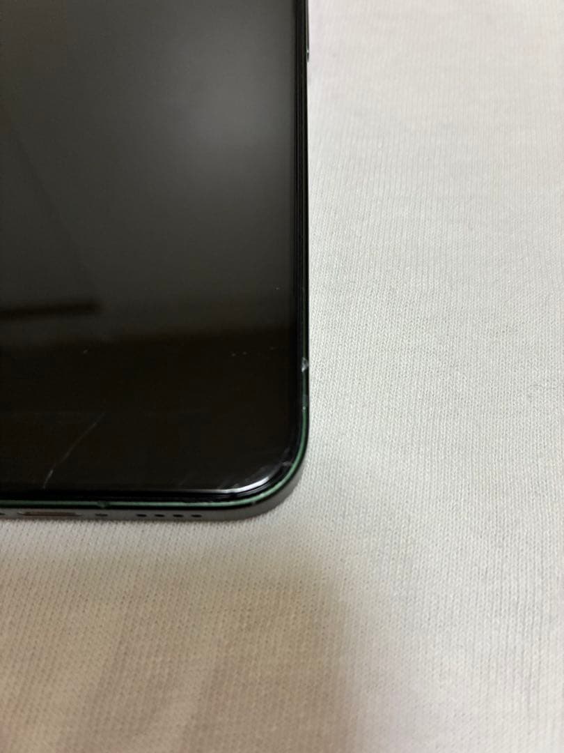 Apple iPhone 13 グリーン　画面交換ジャンク品