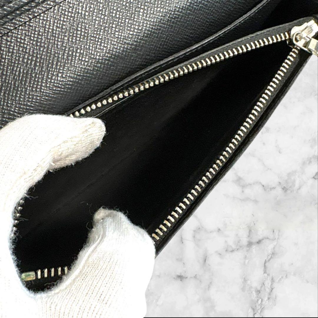 極美品✨ ルイヴィトン エピ ポルトフォイユ ブラザ 長財布 折り財布 ブラック