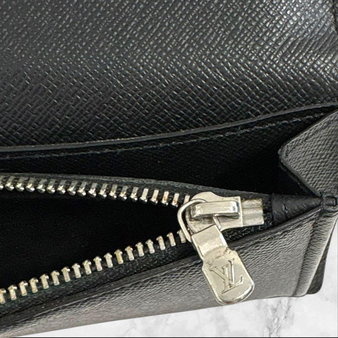 極美品✨ ルイヴィトン エピ ポルトフォイユ ブラザ 長財布 折り財布 ブラック