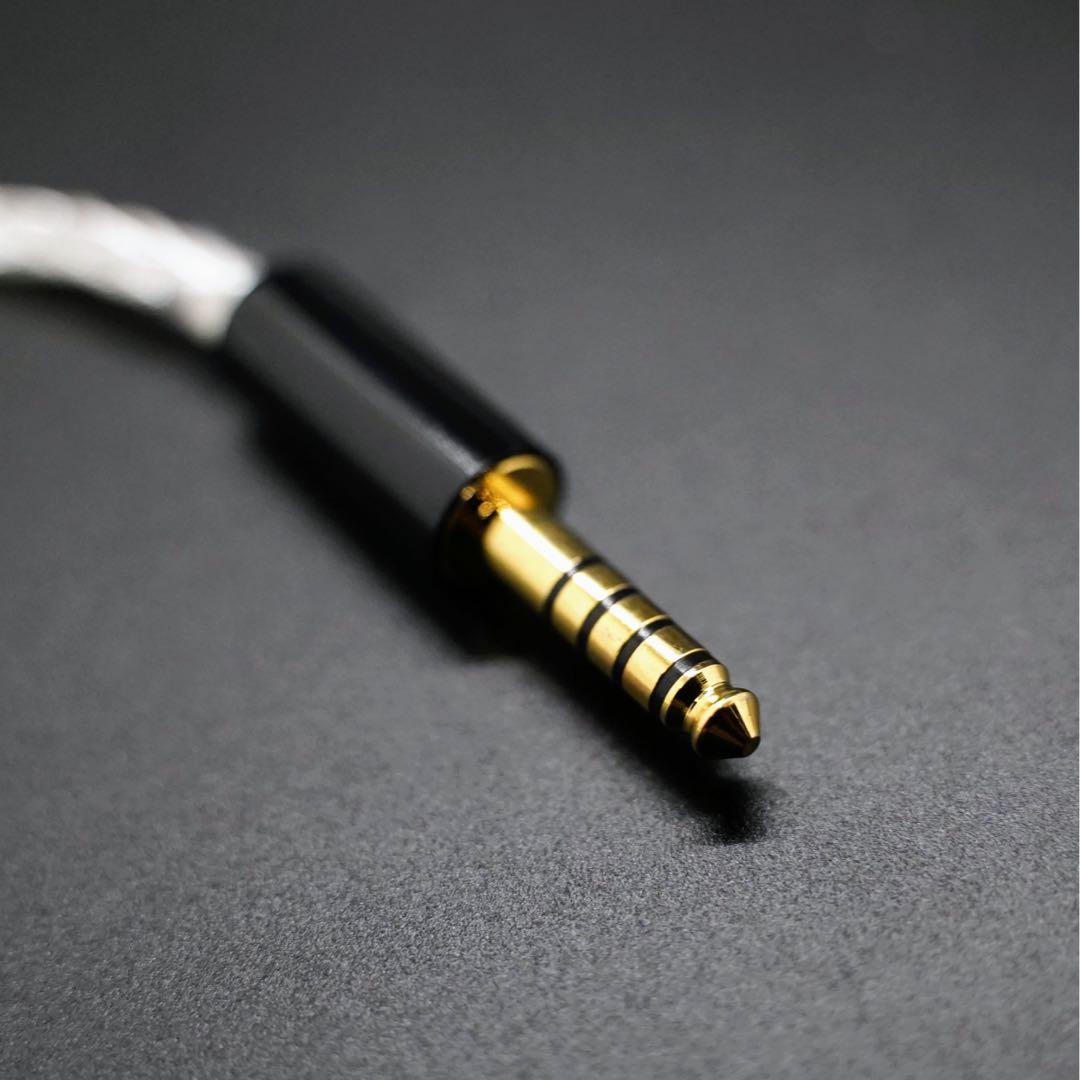 【1点のみ】銀銅合金導体 8コア1064芯 MMCX/4.4mm+イヤホン本体