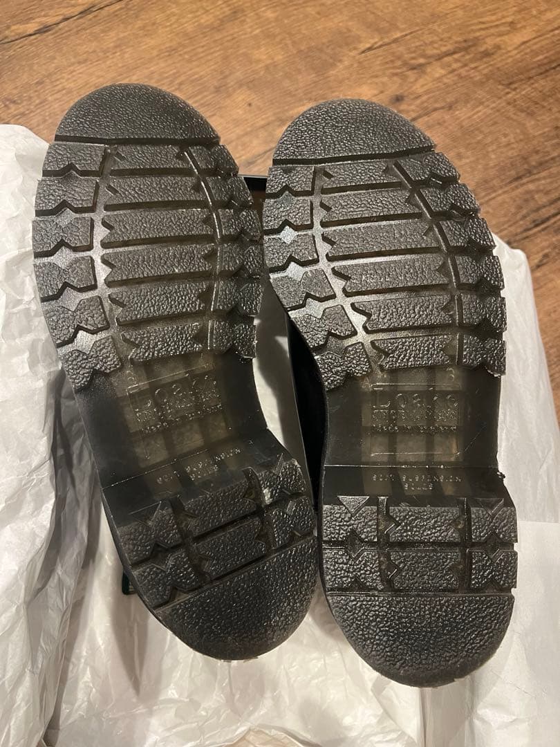 オールドマンズテーラー×Loake 別注ブーツ　ブラック　UK5