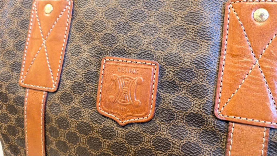 【おまけ付】セリーヌ　ボストンバッグ　オールドセリーヌ　トラベルバッグ